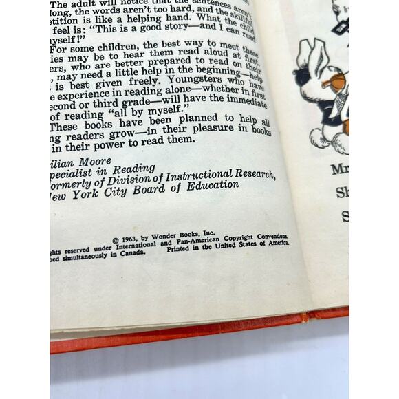 5 Vtg 60s-70s Hardback Kids Books Easy Reader Dinosaur Papa Sleep Ghost Kitten - Picture 10 of 16